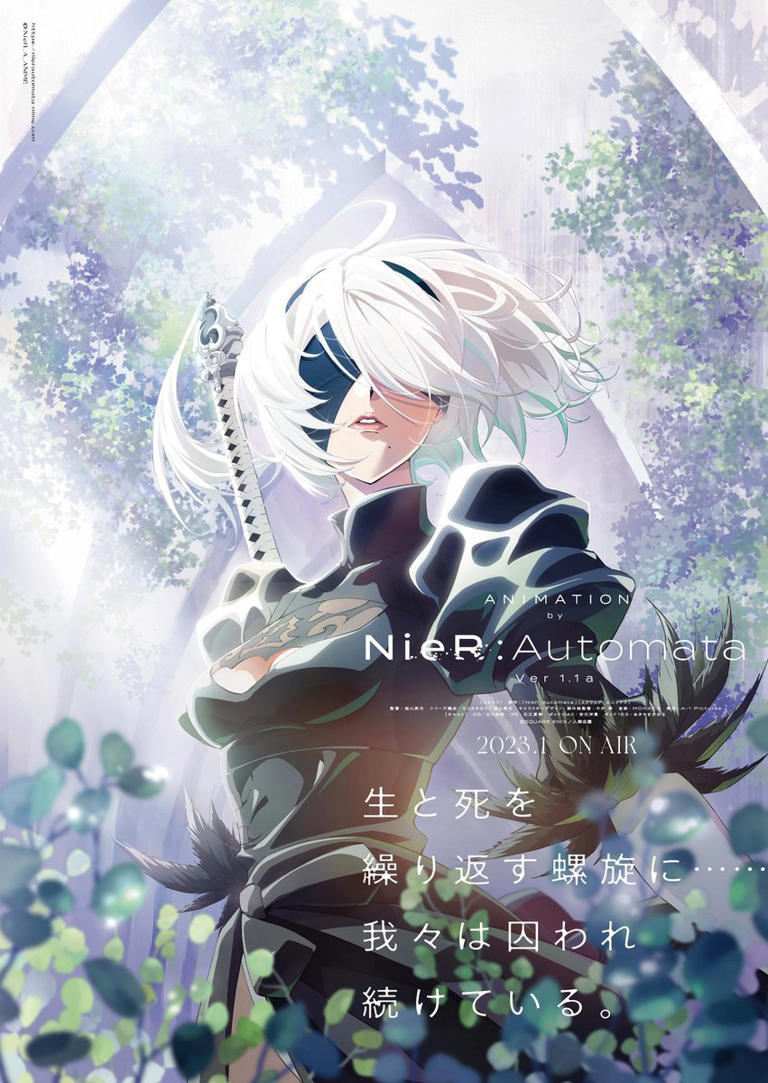 《尼尔：机械纪元》改编动画最新预告公开，明年 1 月 7 日播出